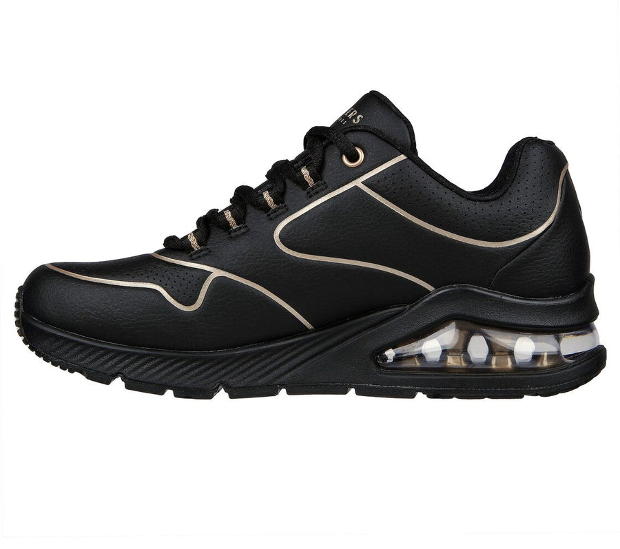 Skecher 155637 Ladies Uno 2 Black/Gold