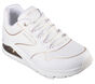 Skechers 155637 Ladies White UNO-2 GOLDEN TRIM