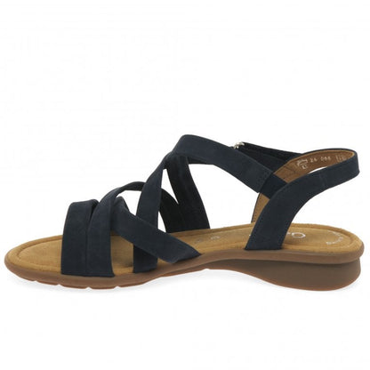 Gabor 26.066.36 Moben Blue Newbuck Sandal