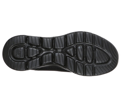 Skechers Ladies  GOwalk 5 Black Slip On Trainers 15901