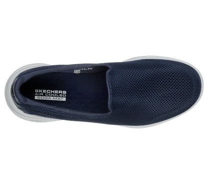 Skechers Ladies GOwalk 5 Ladies Navy Slip On Trainer Shoes 15901