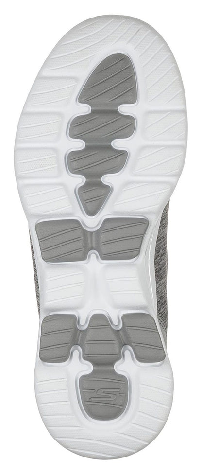 Skechers Ladies GOwalk 5 Honor Ladies Grey Slip On Trainers 15903