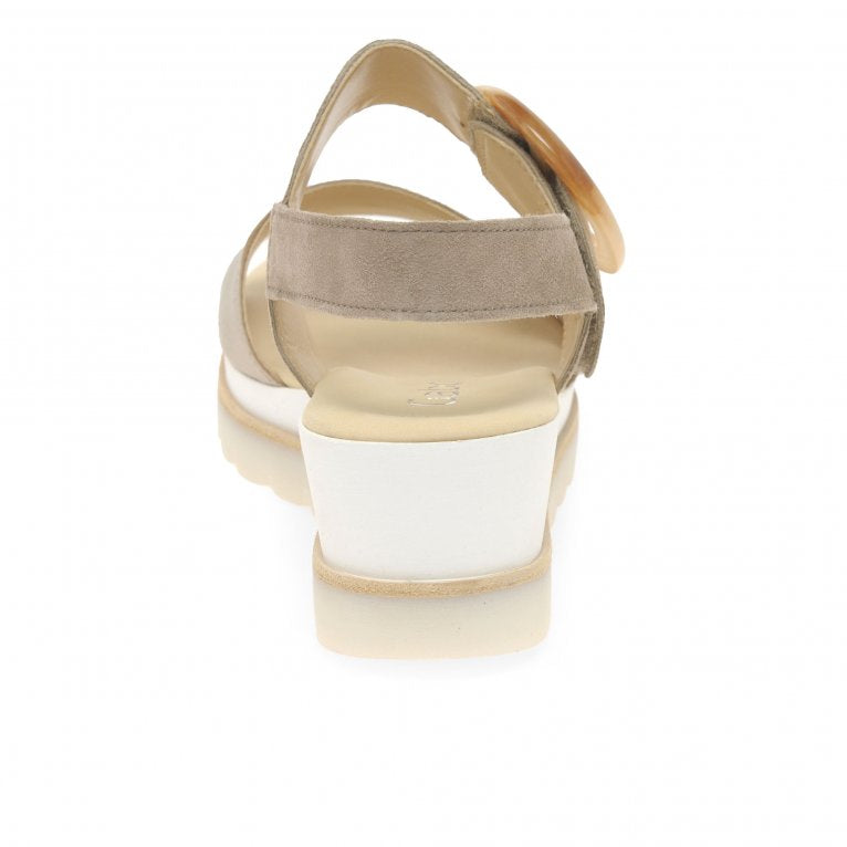 Gabor Ladies 84.645.62 Yeo Puder/Rabbit Sandals