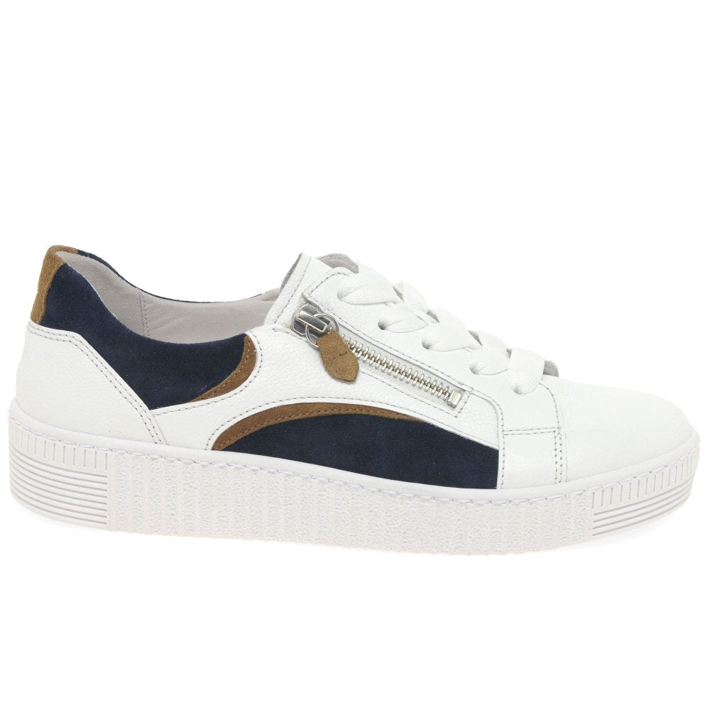Gabor 23.330.20 Wemo White/Marine Trainer