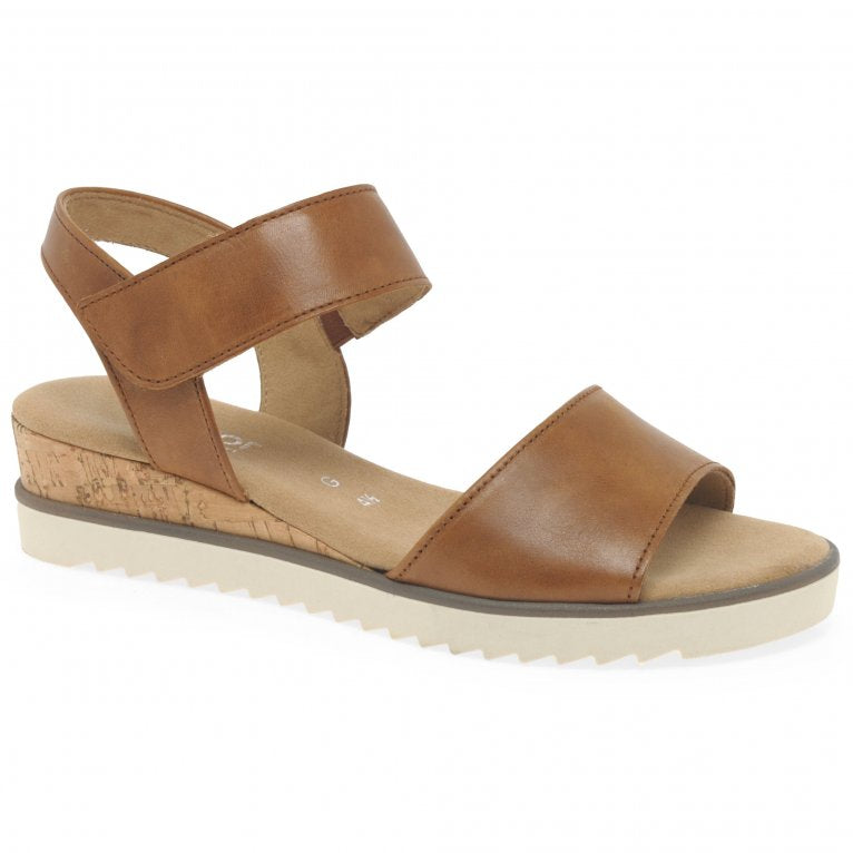 Gabor 22.750.53 Raynor Camel Leather Sandals