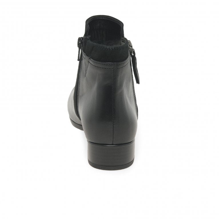 Gabor 92.718.57 Briano Black Ankle Boot