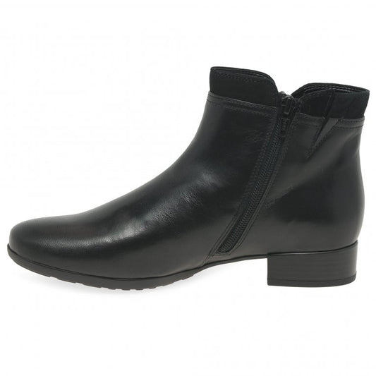 Gabor 92.718.57 Briano Black Ankle Boot