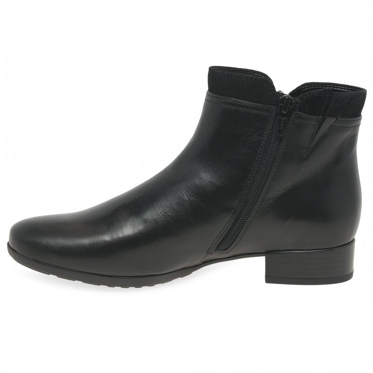 Gabor 92.718.57 Briano Black Ankle Boot