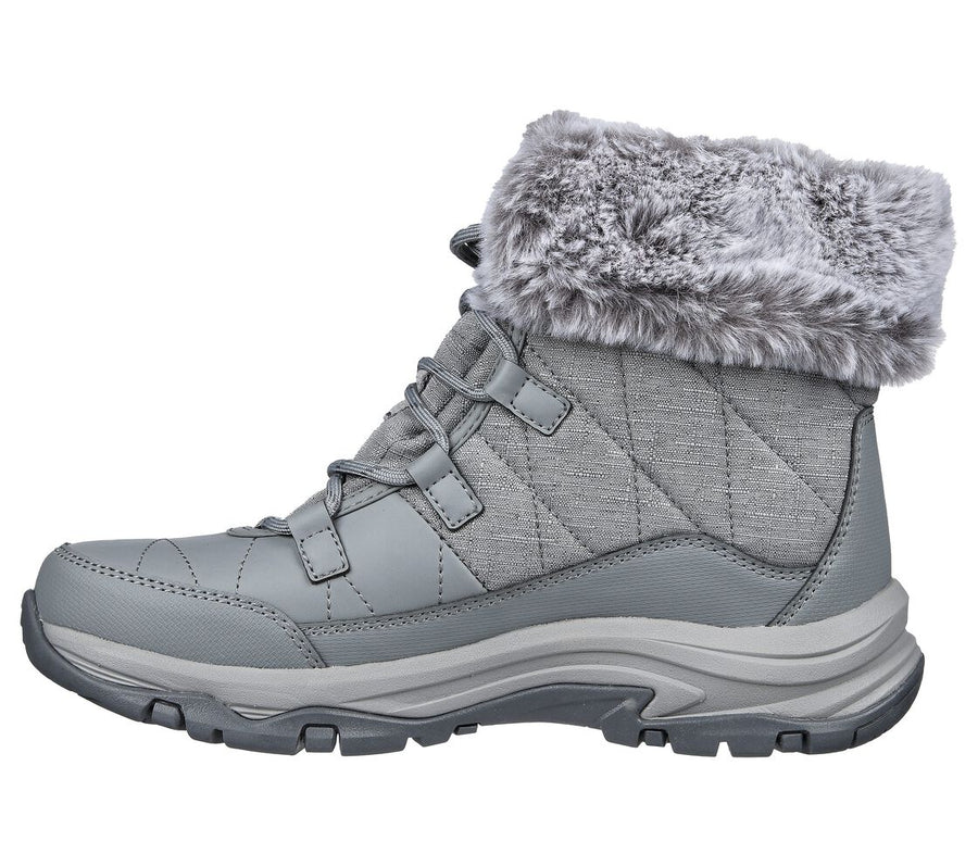 Skecher 167431 Ladies Trego Winter Feelings Gray Boot