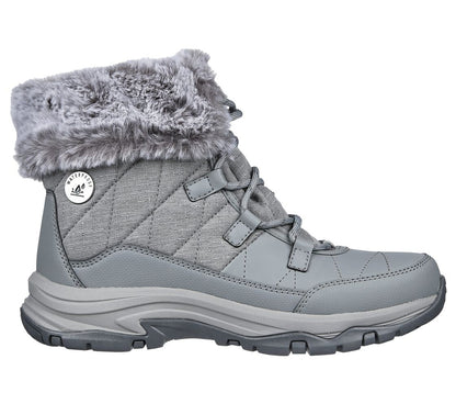 Skecher 167431 Ladies Trego Winter Feelings Gray Boot