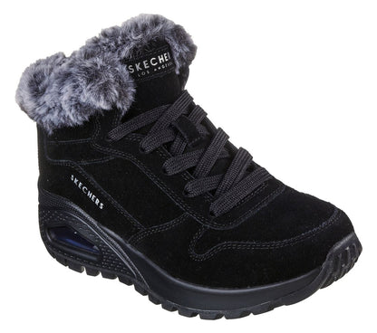 Skecher 167433 Ladies Uno Rugged Boot Black