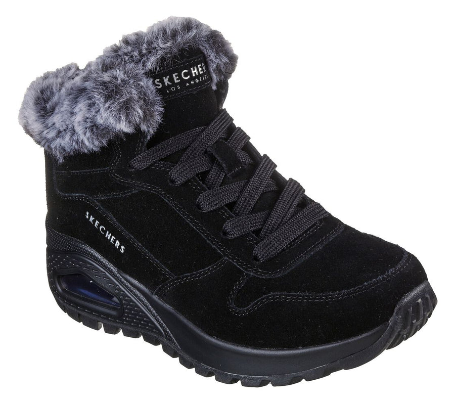 Skecher 167433 Ladies Uno Rugged Boot Black