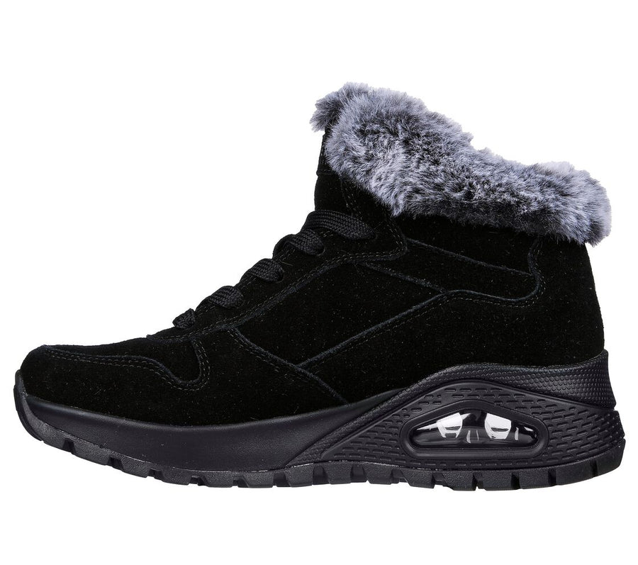 Skecher 167433 Ladies Uno Rugged Boot Black
