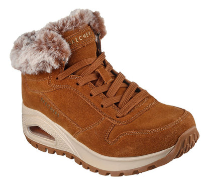Skecher 167433 Ladies Uno Rugged Boot Chestnut