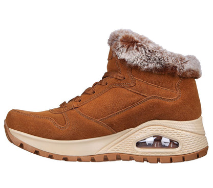 Skecher 167433 Ladies Uno Rugged Boot Chestnut