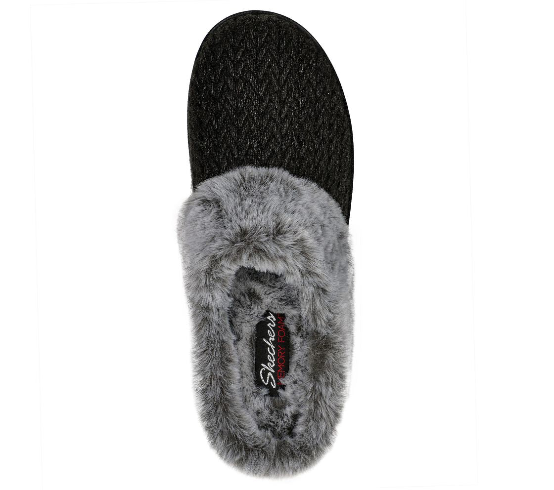 Skecher 167623 Ladies Cozy Time Grey Slipper