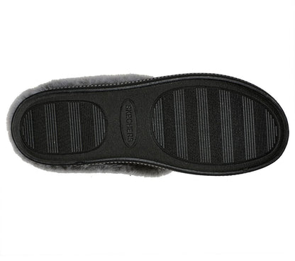 Skecher 167623 Ladies Cozy Time Grey Slipper