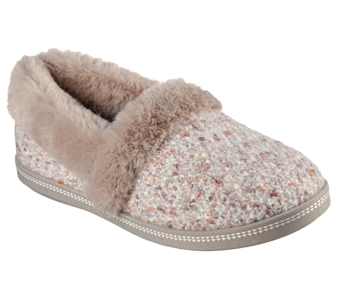 Skecher 167629 Ladies Lazy Sundaz Taupe Slipper