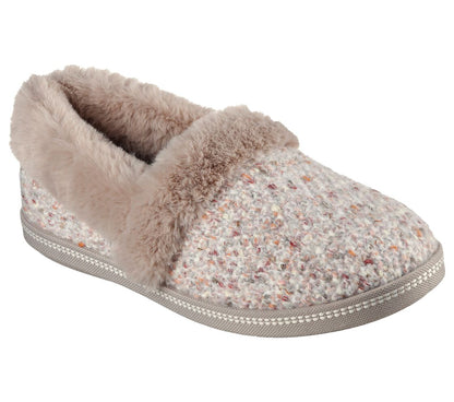 Skecher 167629 Ladies Lazy Sundaz Taupe Slipper