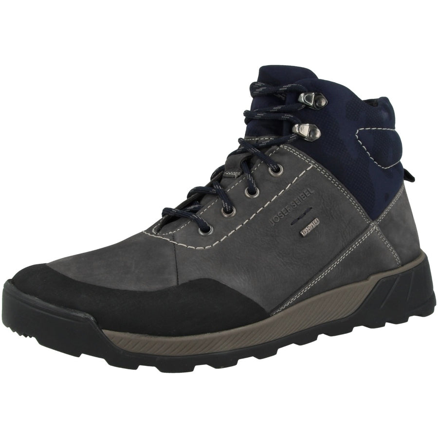 Josef Seibel Mens Raymond 54 Grey/Black Walking Boots 32354 TE21 741