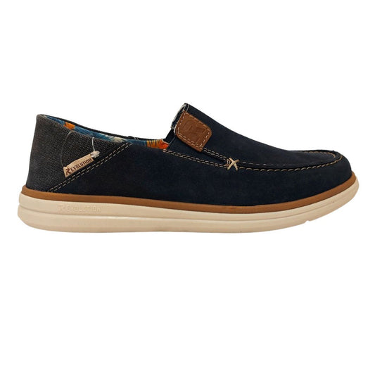 Rieker U0600-14 Mens Navy Slip On Casual Shoe