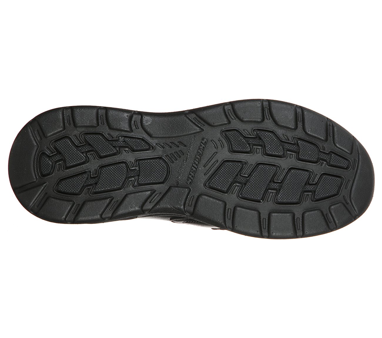 Skechers Mens Arch Fit Motley Hust Black Shoes 204184