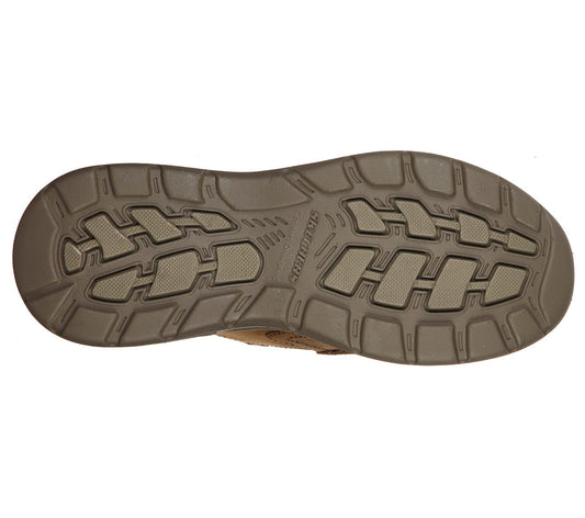 Skechers Mens Arch Fit Motley Hust Brown Shoes 204184