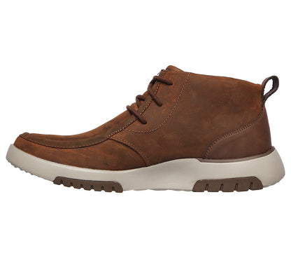 Skechers Mens Bellinger 2.0 Trembo CBD Brown Shoes 204225