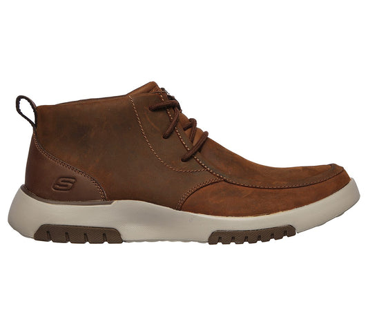 Skechers Mens Bellinger 2.0 Trembo CBD Brown Shoes 204225