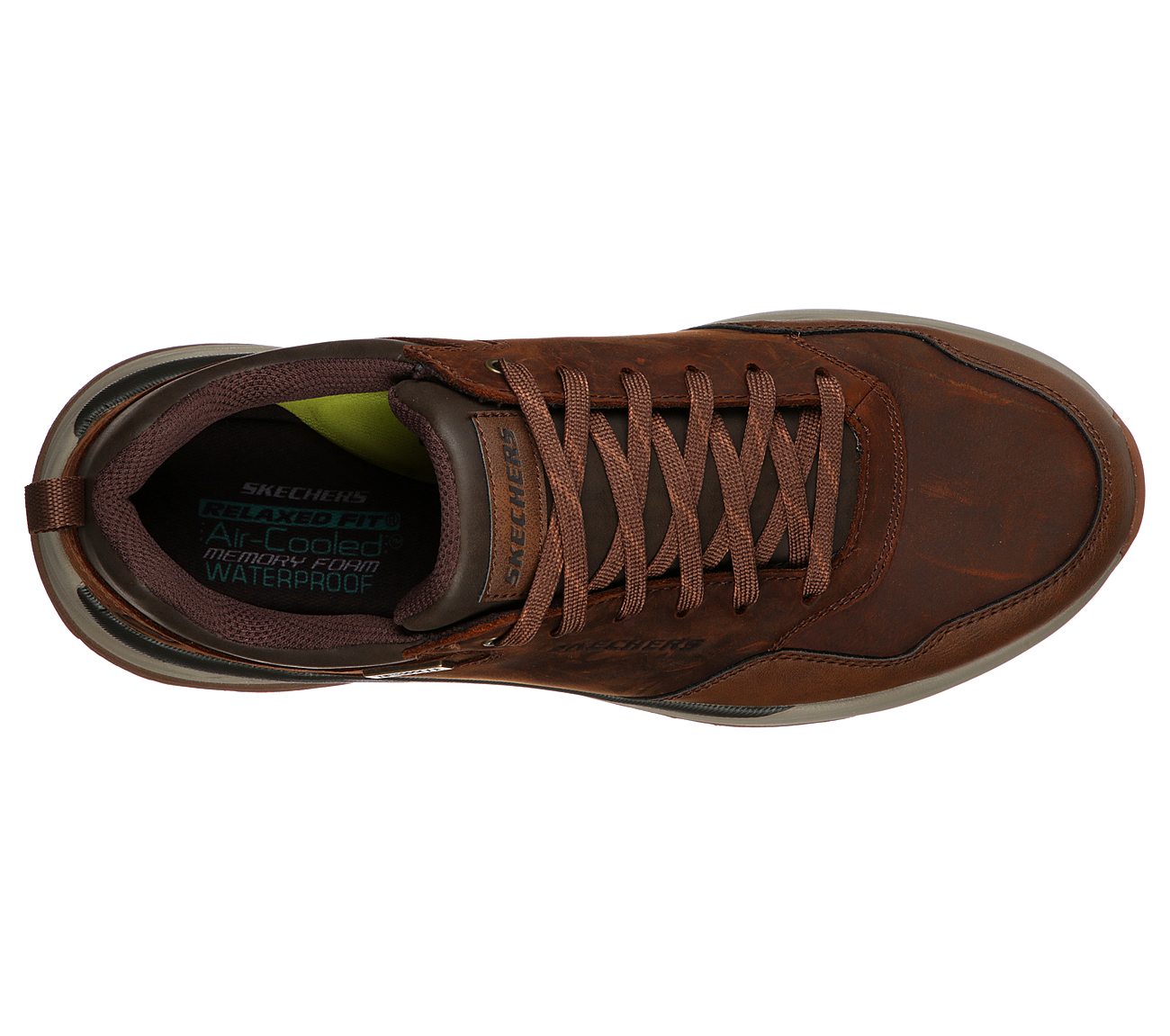 Skechers 210021 Relaxed Fit®: Benago - Hombre Mens CBD Brown
