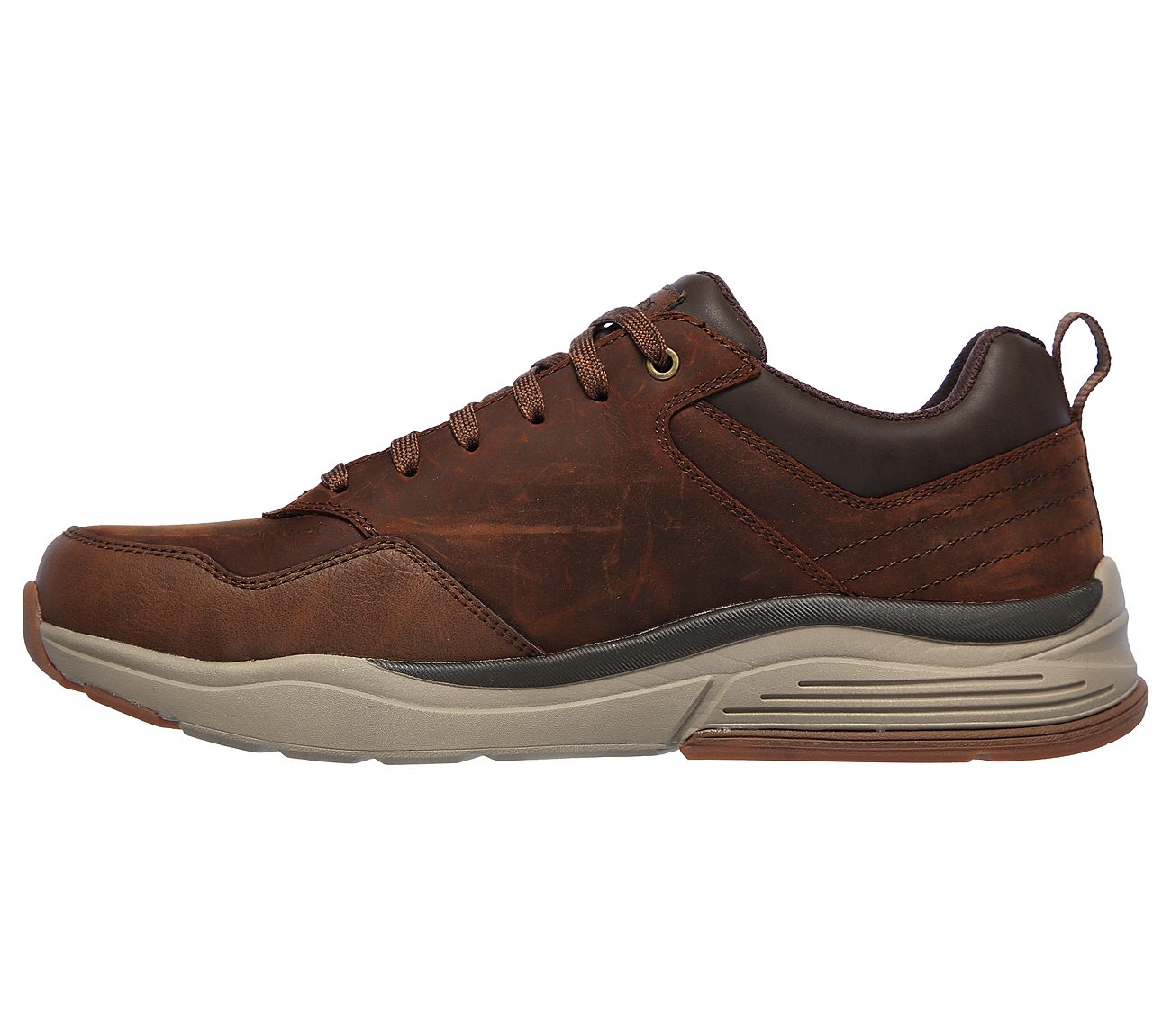 Skechers 210021 Relaxed Fit®: Benago - Hombre Mens CBD Brown