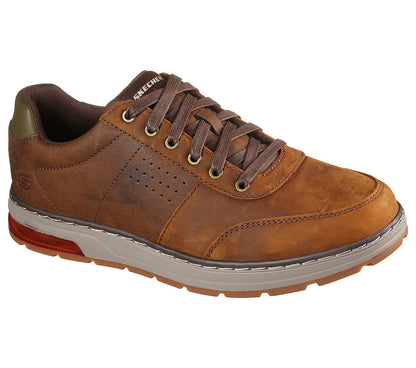 Skechers Mens Evenston Fanton CBD Brown Shoes 210142
