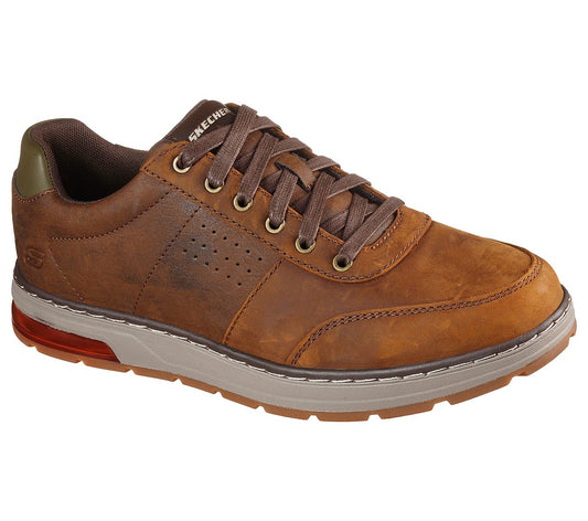 Skechers Mens Evenston Fanton CBD Brown Shoes 210142