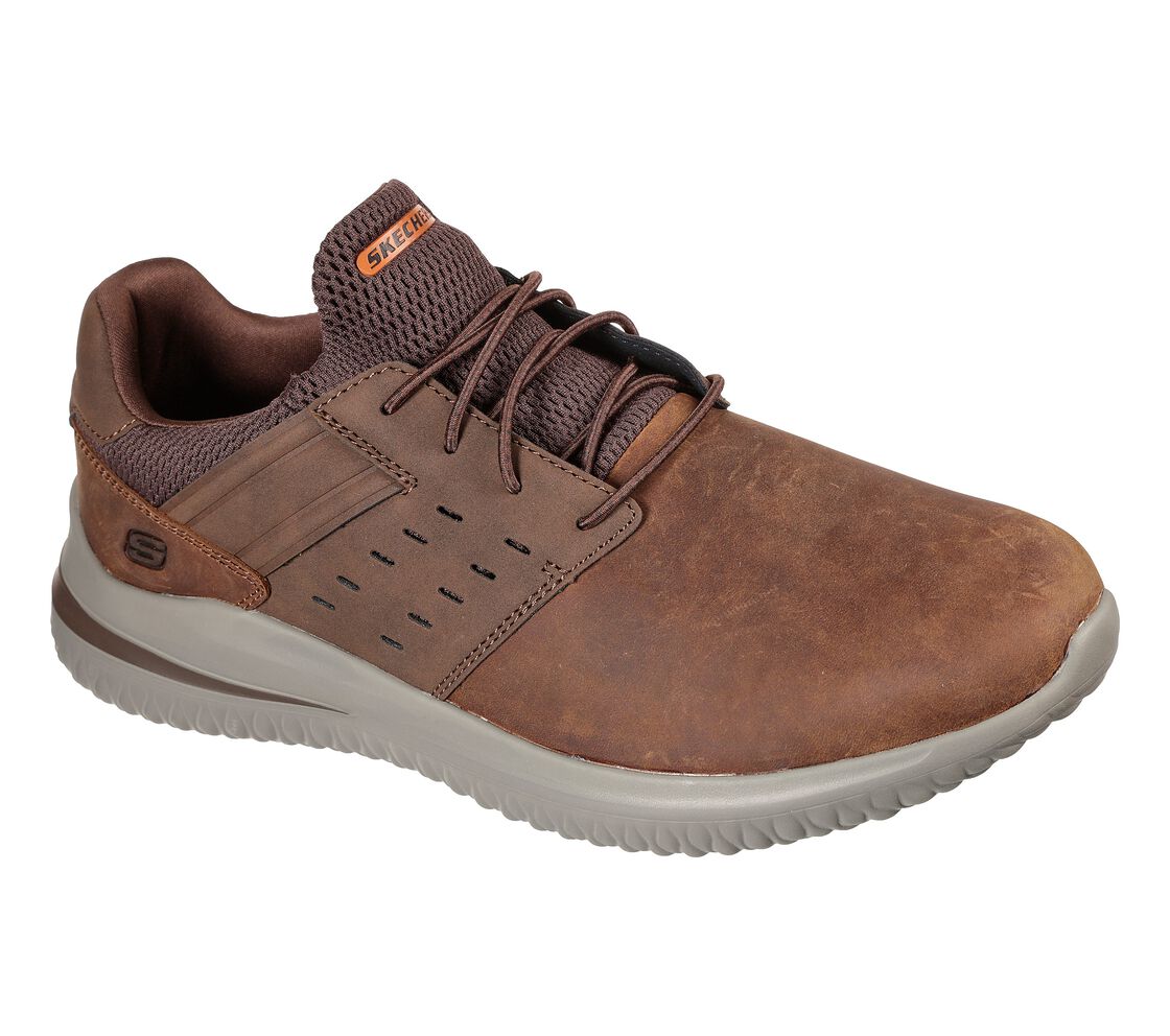Skecher 210308 Mens Delson Dark Brown