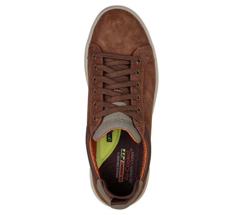 Skecher Mens 210450 Petrola Ruston Chocolate