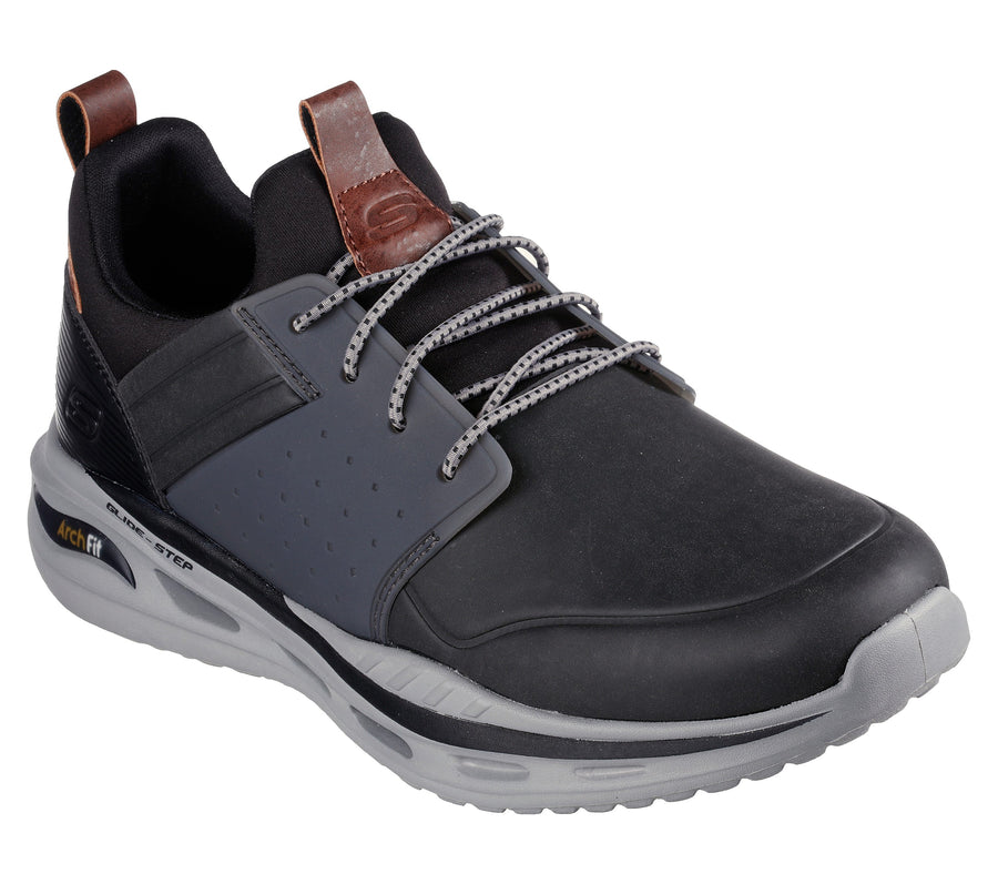 Skecher 210456 Mens Arch Fit Orvan Black Grey