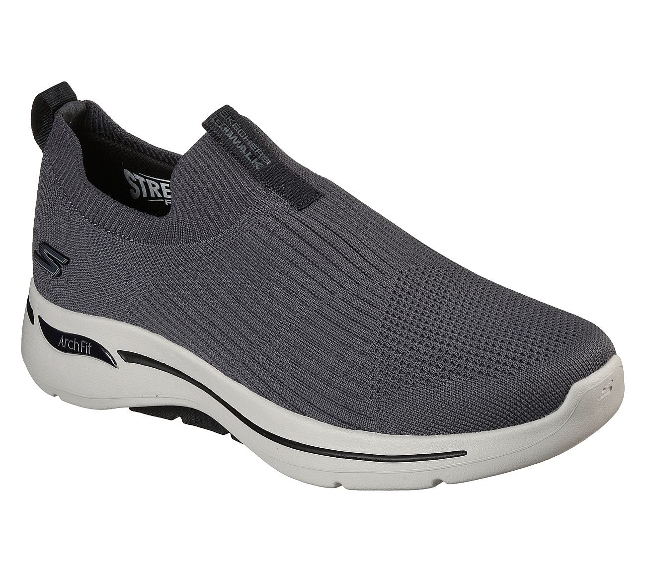 Skecher 216118 Mens Go Walk Arch Fit Charcoal/Black