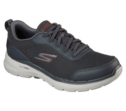 Skechers 216204 Mens Go Walk 6 Charcoal