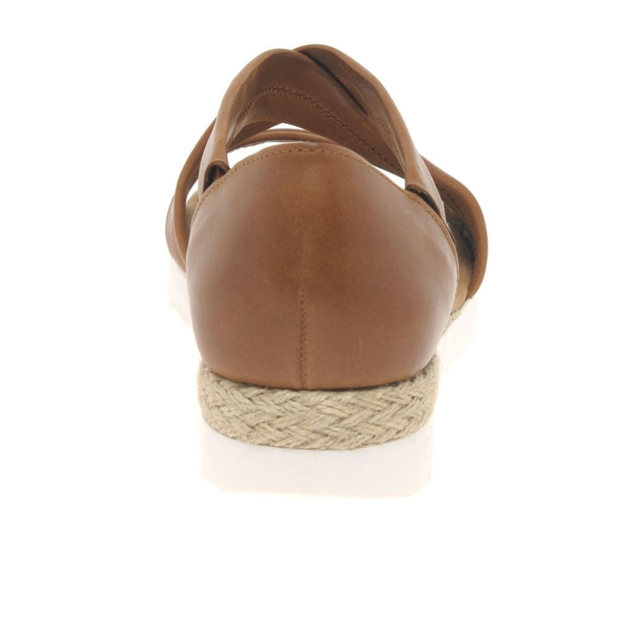 Gabor Ladies Vacchetta Tan Leather Sandals 22.711.55