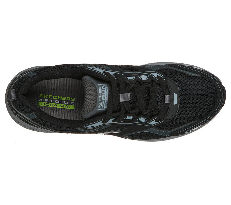 Skechers Mens GOrun Consistent Black Trainers 220034