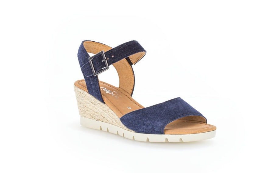 Gabor 22.042.36 Nieve Ocean Wedge Sandal