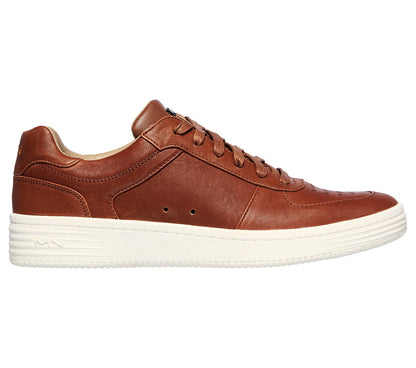 Skechers Mens Palmilla Maren Brown Trainer Shoes 222041