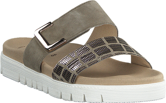 Gabor Ladies Olive Green Sandals 23.740.31