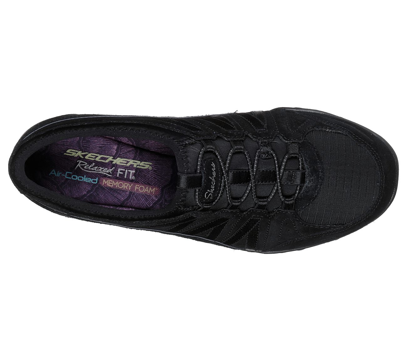 Skechers 23020 Relaxed Fit: Breathe Easy - Moneybags Ladies Black