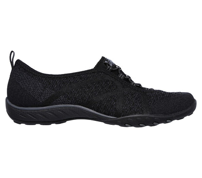 Skechers 23028 Relaxed Fit: Breathe Easy - Fortune-Knit Ladies Black