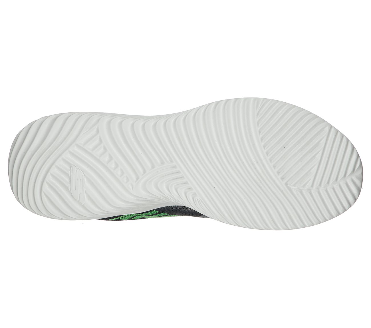 Skechers Mens Bounder Verkona Grey Trainers 232004