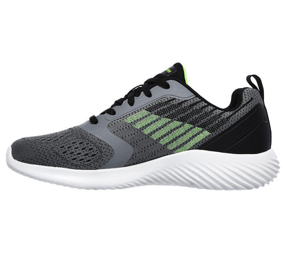 Skechers Mens Bounder Verkona Grey Trainers 232004