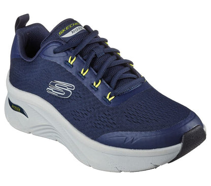 Skecher 232502 Mens Sumner Arch fit Navy & Lime