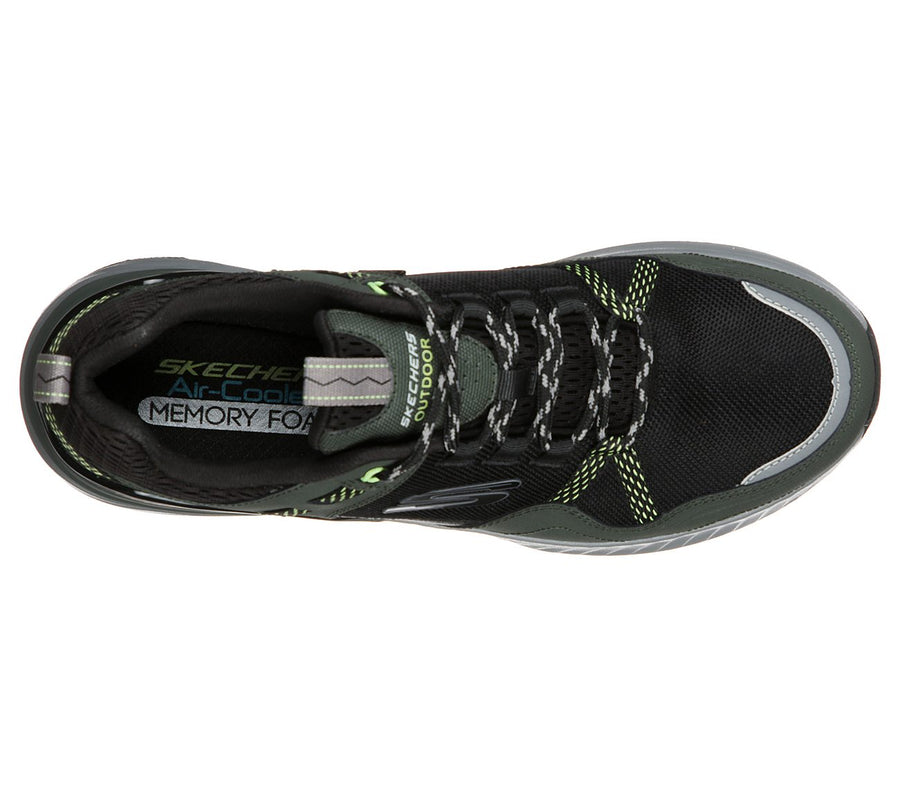 Skechers Mens TR Ultra Olive & Black Trainers 237032
