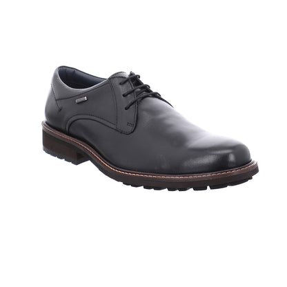 Josef Seibel Mens Jasper 54 Black Waterproof Shoes 24754 Te786 100